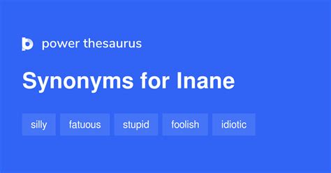 inane synonym
